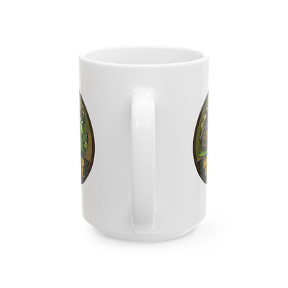 'Hurry Up and Wait' Ceramic Mug