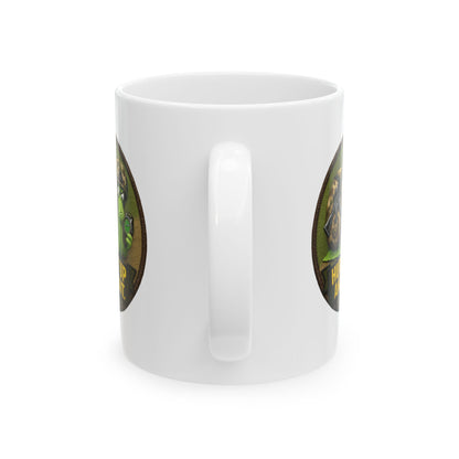 'Hurry Up and Wait' Ceramic Mug